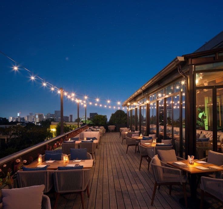 Elegant dining atmosphere